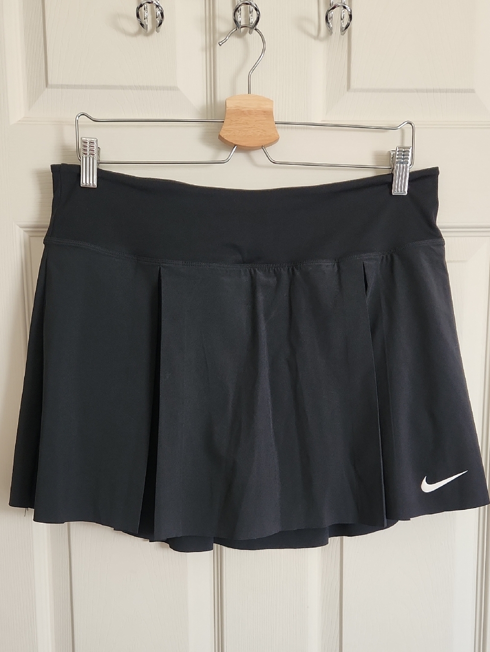 Ladies Black Nike Tennis Skirt Size L